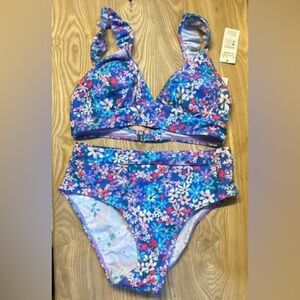 CUPSHE MED 2 piece bikini bathing suit